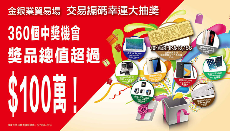 金銀業(yè)貿(mào)易場(chǎng)交易編碼幸運(yùn)大抽獎(jiǎng)